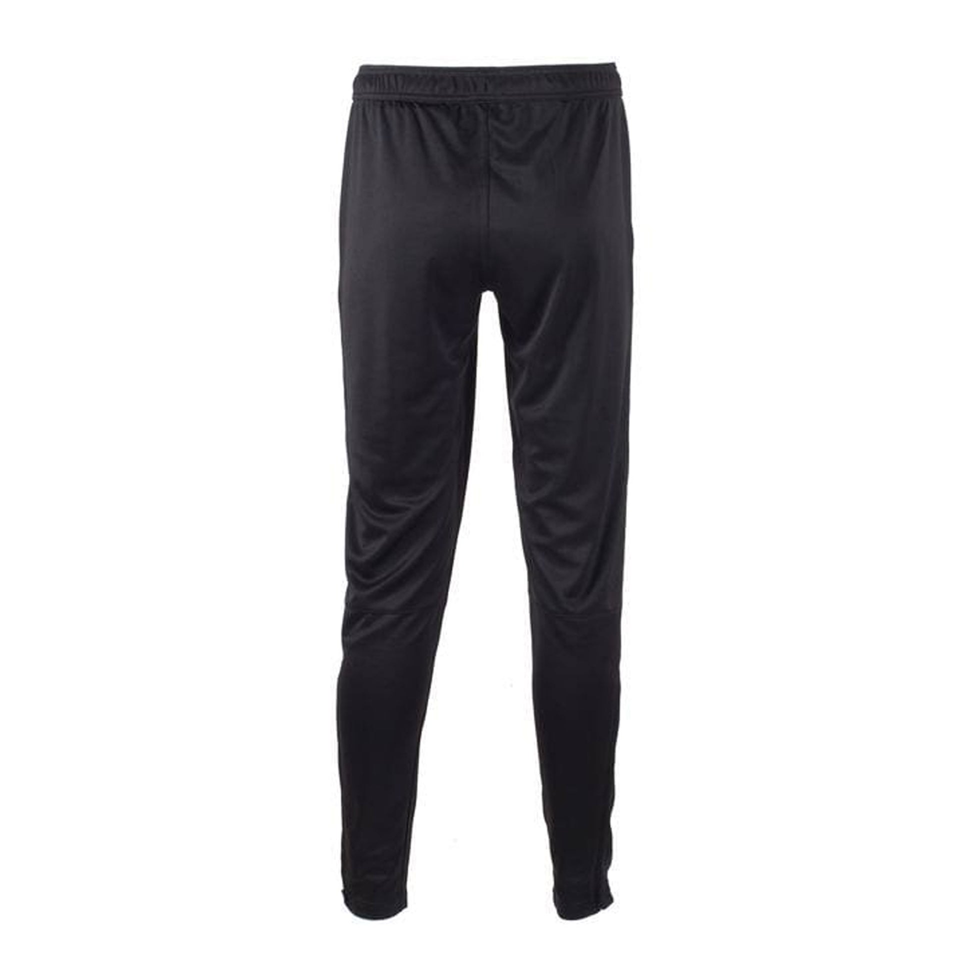 Black - Back - Tombo Teamsport Mens Slim Leg Training Pants-Trousers