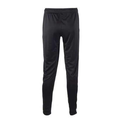 Black - Back - Tombo Teamsport Mens Slim Leg Training Pants-Trousers