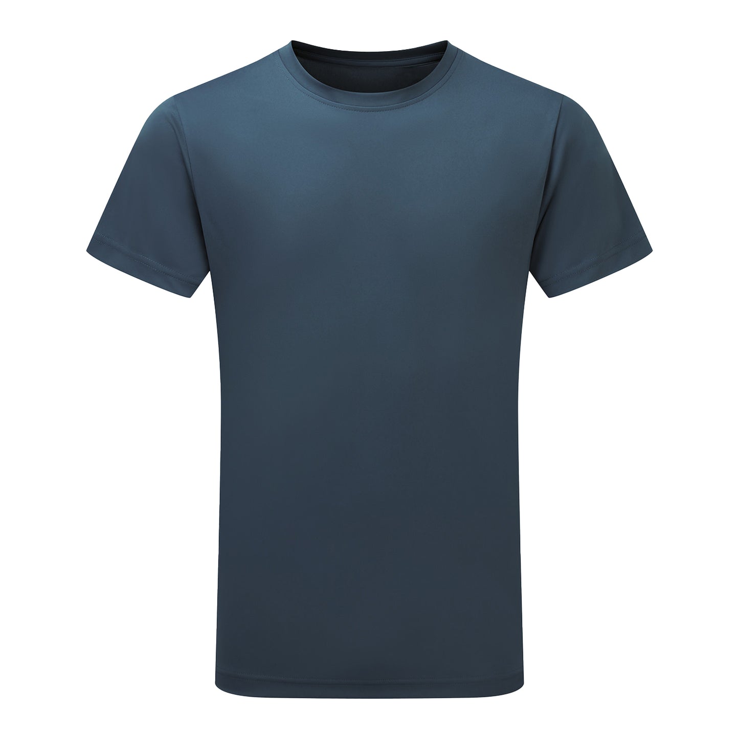 Blue Steel - Front - Tri Dri Mens Short Sleeve Lightweight Fitness T-Shirt