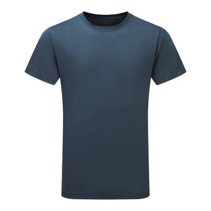 Blue Steel - Front - Tri Dri Mens Short Sleeve Lightweight Fitness T-Shirt