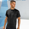 Black - Lifestyle - Tri Dri Mens Short Sleeve Lightweight Fitness T-Shirt