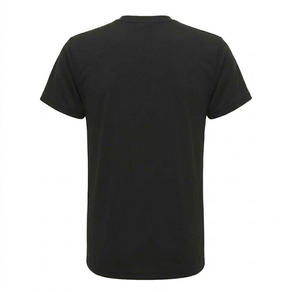 Charcoal - Back - Tri Dri Mens Short Sleeve Lightweight Fitness T-Shirt