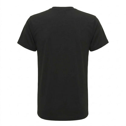 Charcoal - Back - Tri Dri Mens Short Sleeve Lightweight Fitness T-Shirt