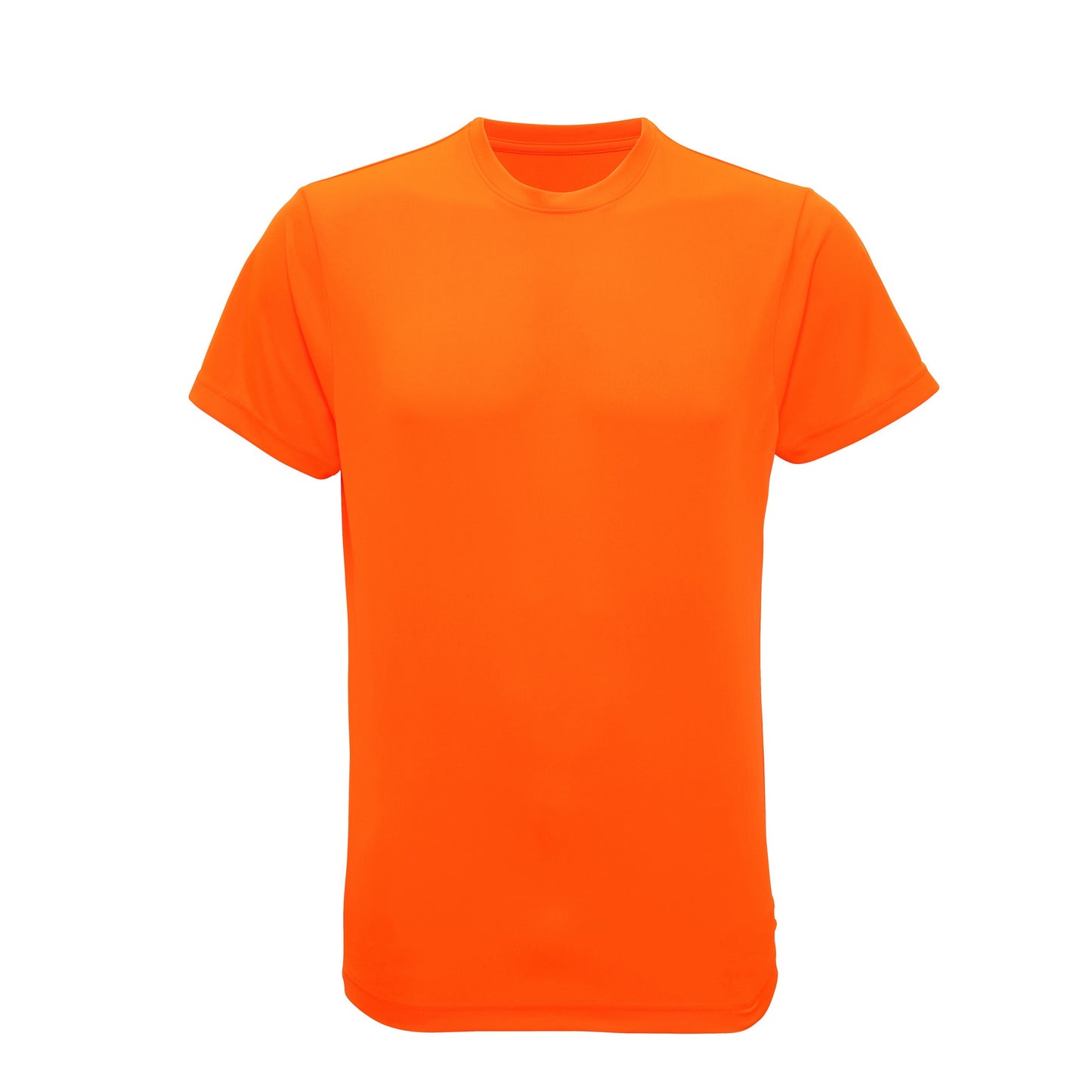 Lightning Orange - Front - Tri Dri Mens Short Sleeve Lightweight Fitness T-Shirt