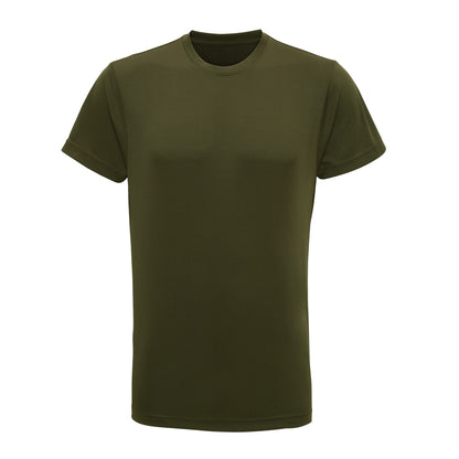 Olive - Front - Tri Dri Mens Short Sleeve Lightweight Fitness T-Shirt