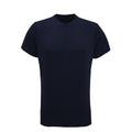 French Navy - Front - Tri Dri Mens Short Sleeve Lightweight Fitness T-Shirt