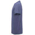 Blue Melange - Side - Tri Dri Mens Short Sleeve Lightweight Fitness T-Shirt