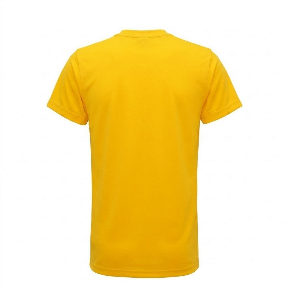 Sun Yellow - Back - Tri Dri Mens Short Sleeve Lightweight Fitness T-Shirt