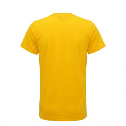 Sun Yellow - Back - Tri Dri Mens Short Sleeve Lightweight Fitness T-Shirt