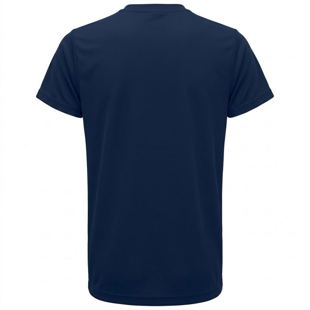 Navy - Back - Tri Dri Mens Short Sleeve Lightweight Fitness T-Shirt