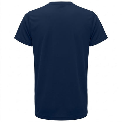 Navy - Back - Tri Dri Mens Short Sleeve Lightweight Fitness T-Shirt