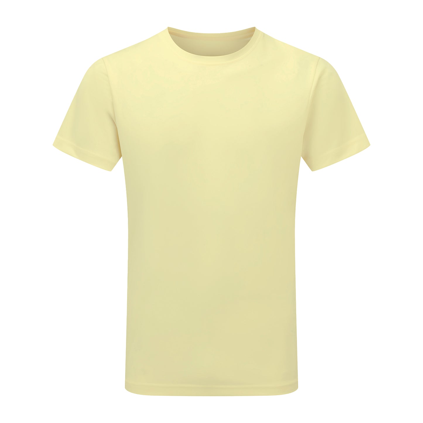 Butter Yellow - Front - Tri Dri Mens Short Sleeve Lightweight Fitness T-Shirt