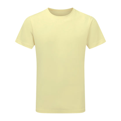 Butter Yellow - Front - Tri Dri Mens Short Sleeve Lightweight Fitness T-Shirt