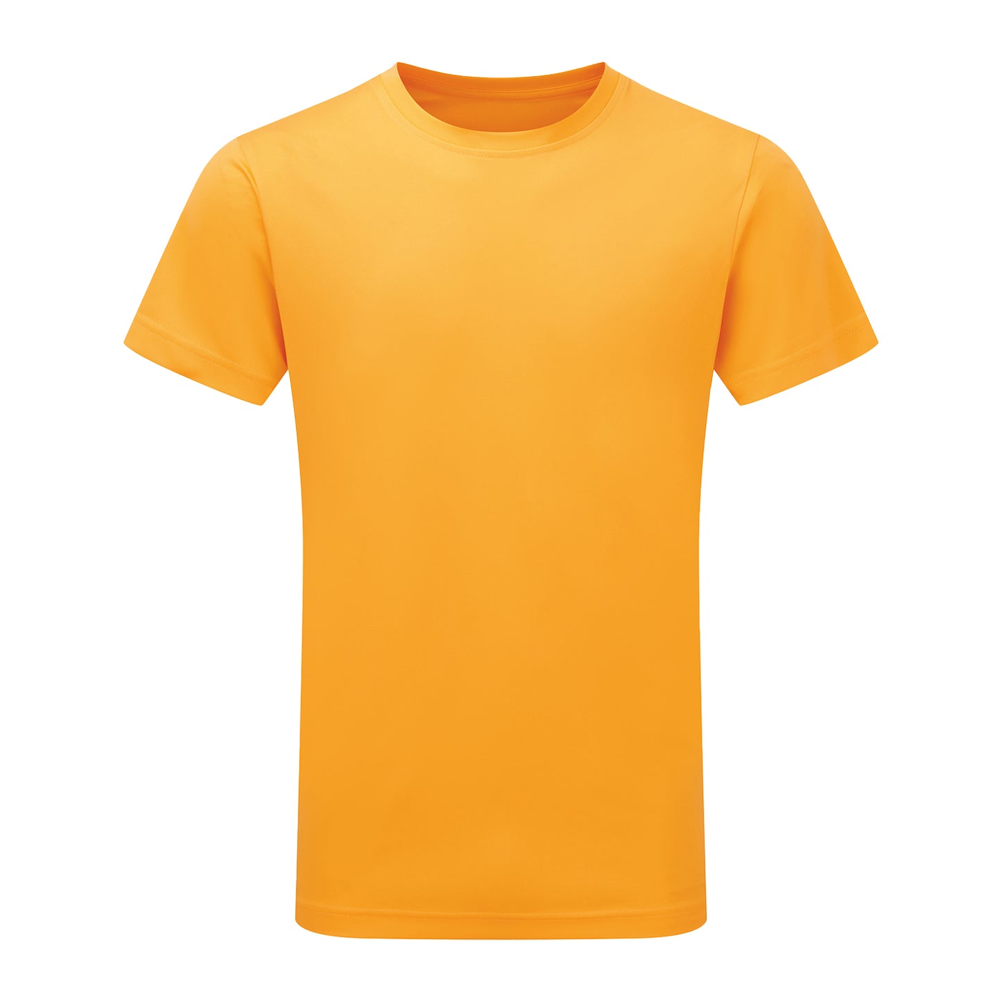 Gold - Front - Tri Dri Mens Short Sleeve Lightweight Fitness T-Shirt
