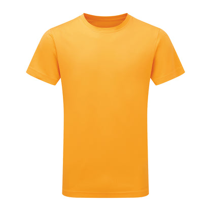 Gold - Front - Tri Dri Mens Short Sleeve Lightweight Fitness T-Shirt