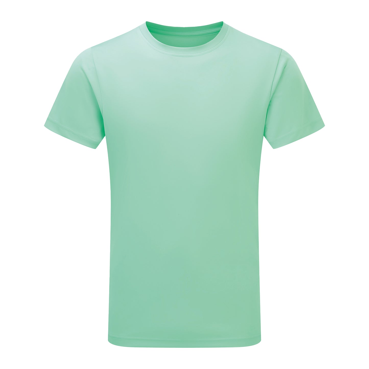 Peppermint - Front - Tri Dri Mens Short Sleeve Lightweight Fitness T-Shirt