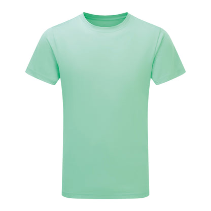 Peppermint - Front - Tri Dri Mens Short Sleeve Lightweight Fitness T-Shirt