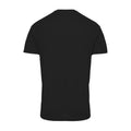 Black - Back - Tri Dri Mens Panelled Short Sleeve T-Shirt