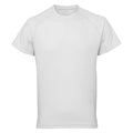 White - Front - Tri Dri Mens Panelled Short Sleeve T-Shirt