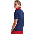 Navy- Red - Lifestyle - Asquith & Fox Mens Classic Fit Contrast Polo Shirt
