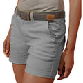 Slate - Back - Asquith & Fox Womens-Ladies Classic Fit Shorts