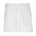 White - Front - Asquith & Fox Womens-Ladies Classic Fit Shorts