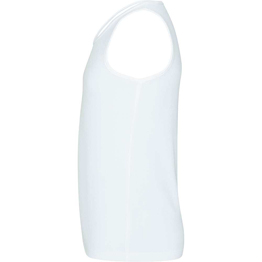 Arctic White - Back - AWDis Just Cool Childrens-Kids Plain Sleeveless Vest Top
