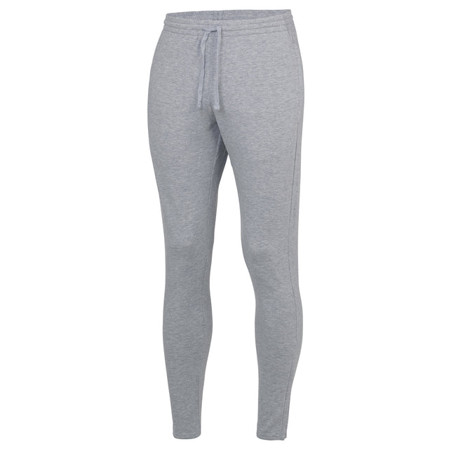 Sports Grey - Front - AWDis Just Cool Mens Tapered Jogging Bottoms