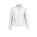 White - Front - B&C Womens-Ladies Water Repellent Softshell Jacket
