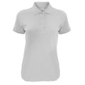 Pacific Grey - Front - B&C Womens-Ladies Safran Timeless Polo Shirt