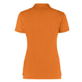 Pumpkin Orange - Back - B&C Womens-Ladies Safran Timeless Polo Shirt