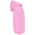 Light Pink - Side - Fruit Of The Loom Kids Unisex Classic 80-20 Hoodie