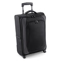 Black- Dark Graphite - Front - Quadra Tungsten Business Wheelie Travel Bag-Suitcase (29 Litres)