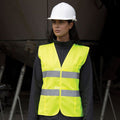 Fluorescent Yellow - Back - Result Womens-Ladies Reflective Safety Tabard