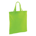 Lime Green - Front - Westford Mill Short Handle Bag For Life