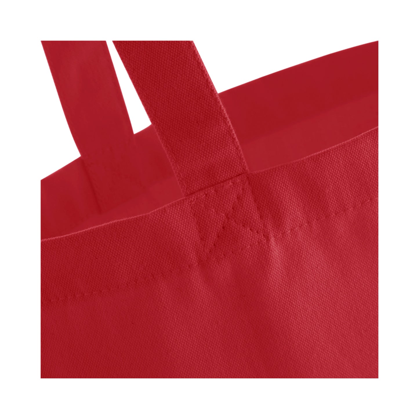 Classic Red - Back - Westford Mill Short Handle Bag For Life
