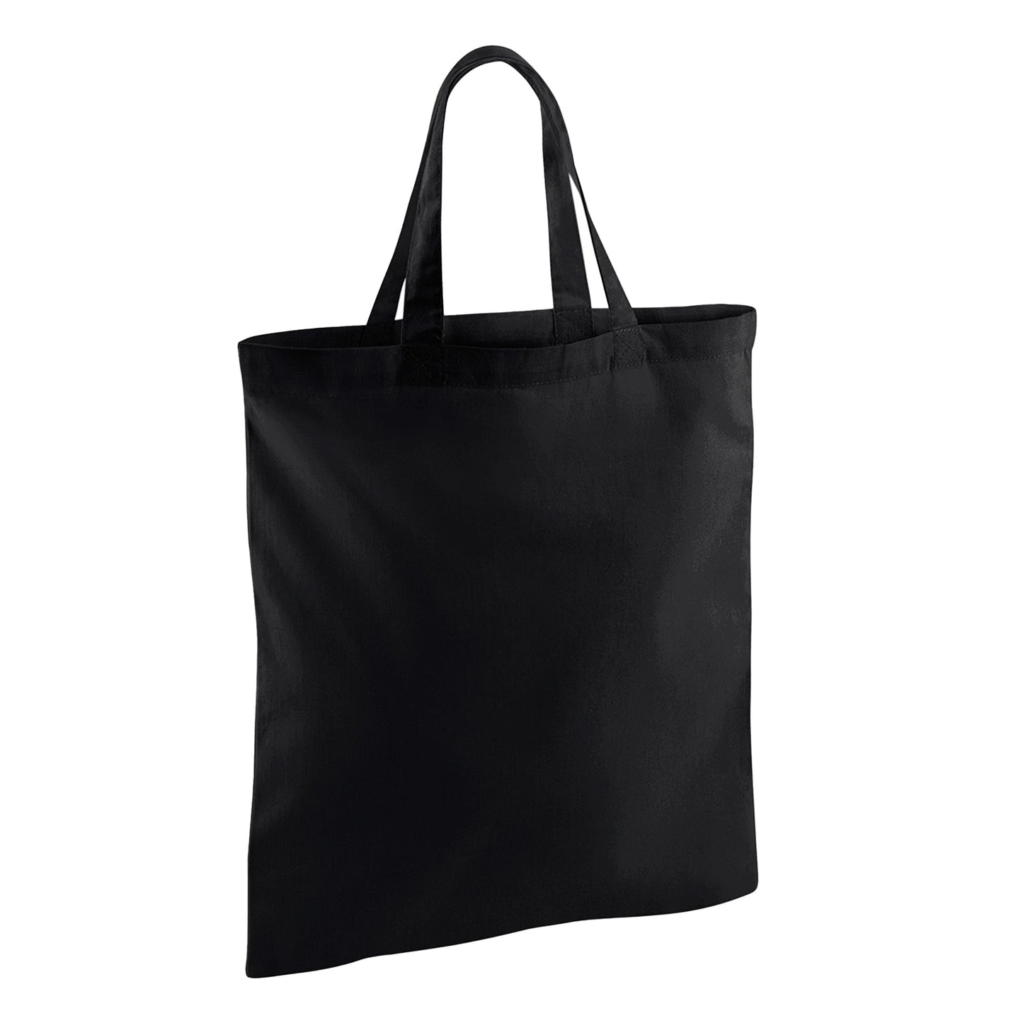 Black - Front - Westford Mill Short Handle Bag For Life