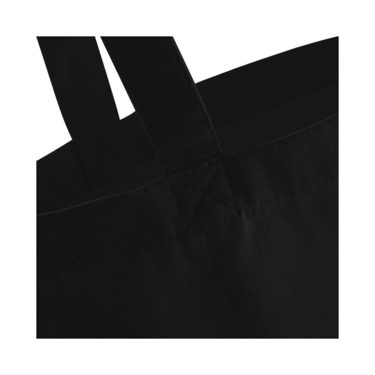 Black - Back - Westford Mill Short Handle Bag For Life