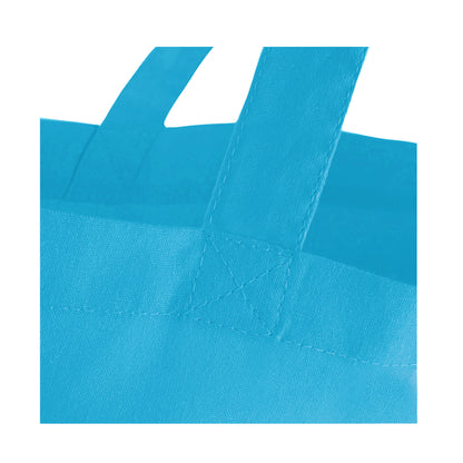 Surf Blue - Back - Westford Mill Short Handle Bag For Life