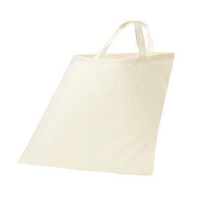 Natural - Back - Westford Mill Short Handle Bag For Life