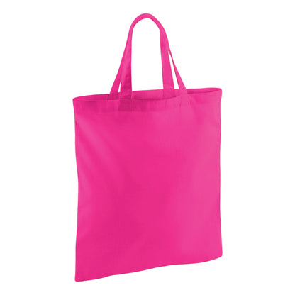 Fuchsia - Front - Westford Mill Short Handle Bag For Life