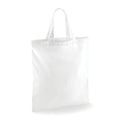 White - Front - Westford Mill Short Handle Bag For Life