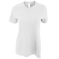 White - Front - American Apparel Womens-Ladies Classic Short Sleeve T-shirt