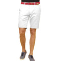 White - Back - Asquith & Fox Mens Casual Chino Shorts