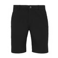 Black - Front - Asquith & Fox Mens Casual Chino Shorts