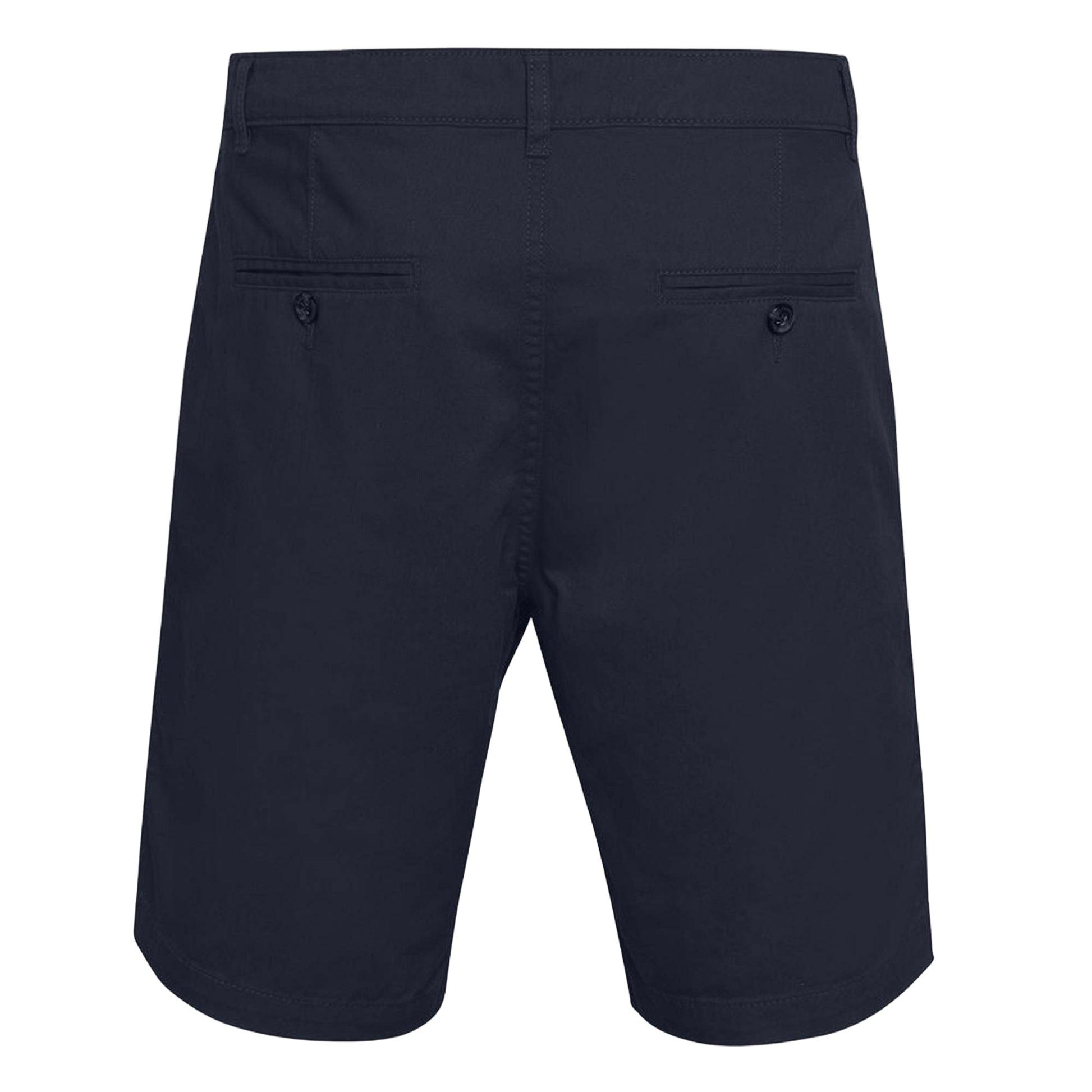 French Navy - Back - Asquith & Fox Mens Casual Chino Shorts