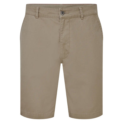 Khaki - Front - Asquith & Fox Mens Casual Chino Shorts