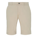 Natural - Front - Asquith & Fox Mens Casual Chino Shorts