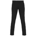 Navy - Side - Asquith & Fox Womens-Ladies Casual Chino Trousers