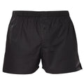 Black - Front - Asquith & Fox Mens Classic Elasticated Boxers-Underwear